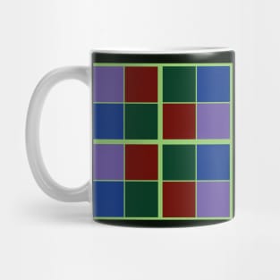 Four Color Squares Mug